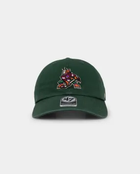 47 Brand Arizone Coyotes 'LA Kings X Arizona Coyotes' Clean Up Strapback Dark Green