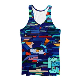 Abstract Mosaic Tank Top