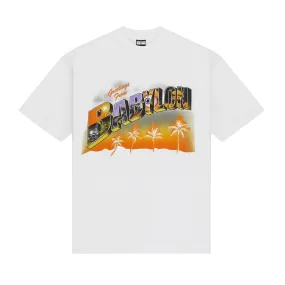 Babylon LA Greetings From Babylon T-Shirt White