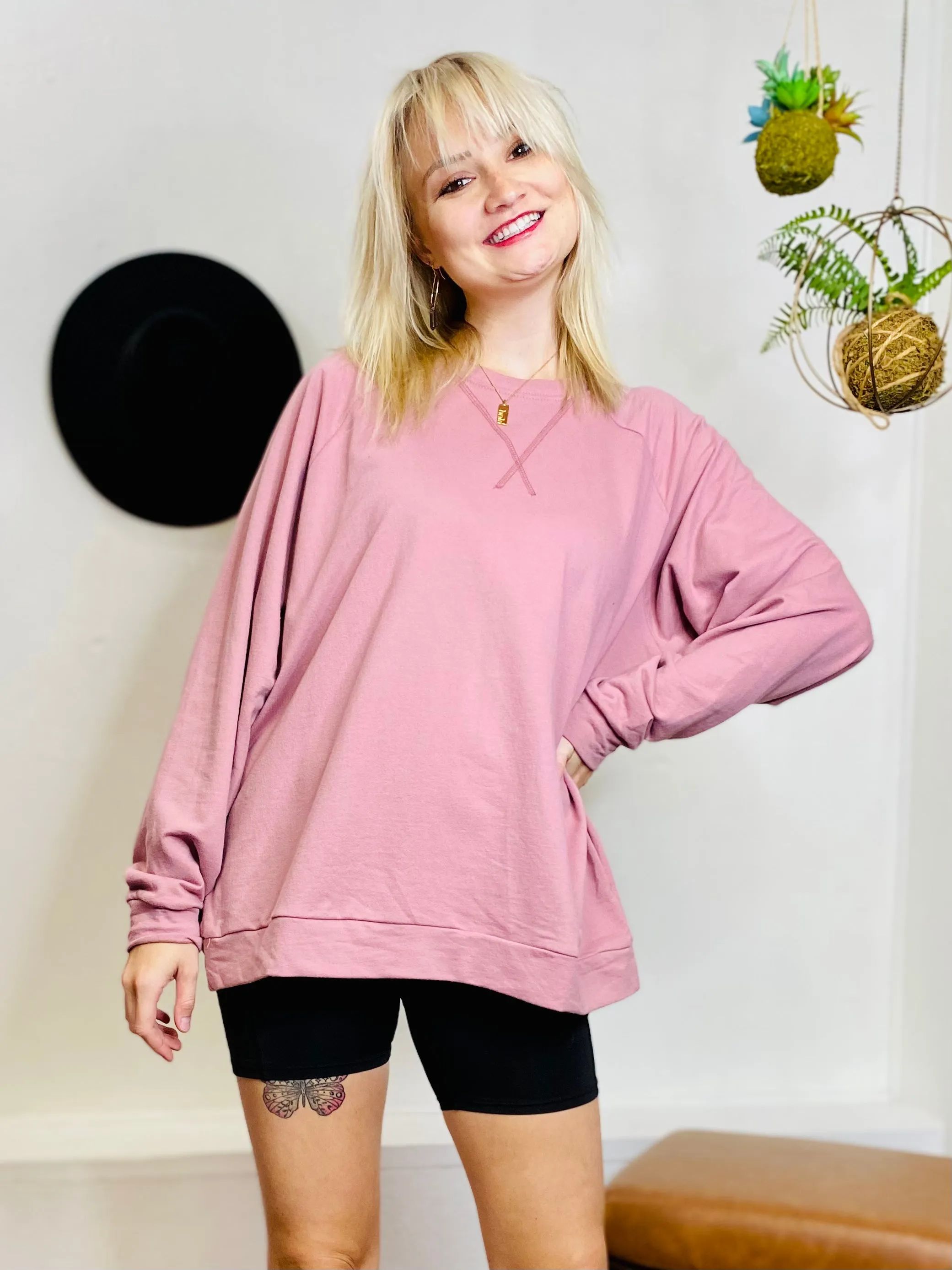 Best of You Pullover Sweater - Mauve