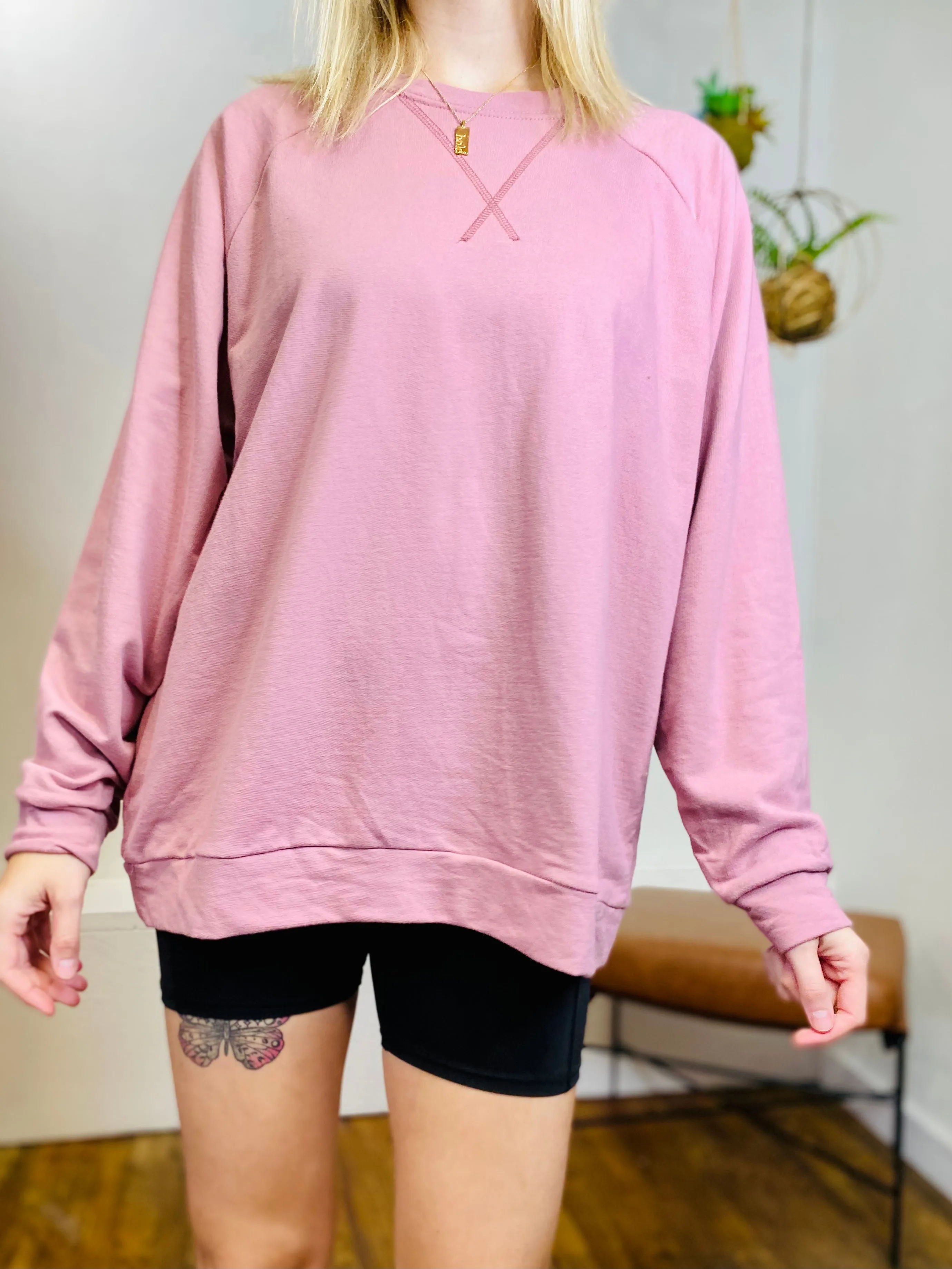 Best of You Pullover Sweater - Mauve