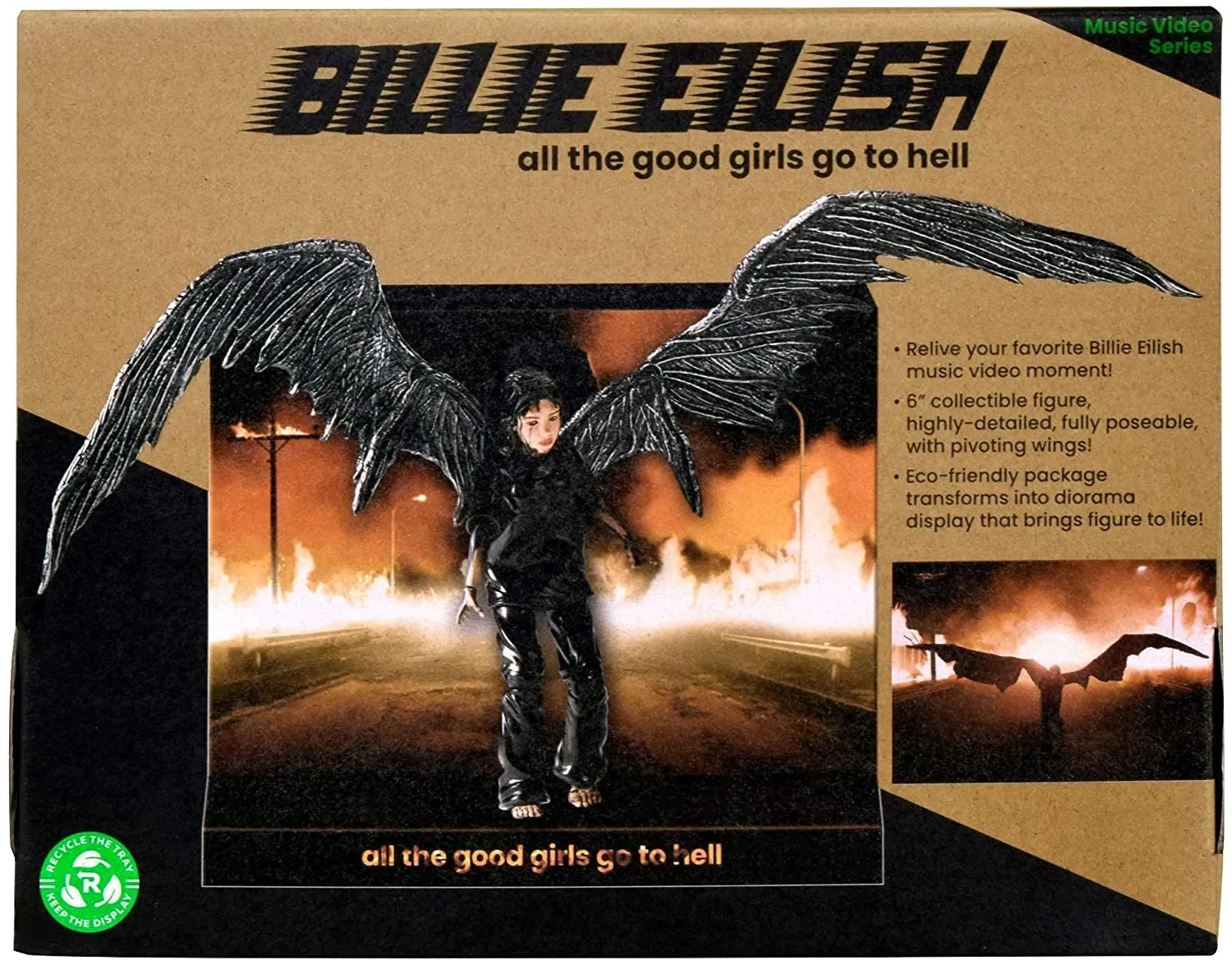 Billie Eilish All Good Girls Go to Hell 6-Inch Action Figure