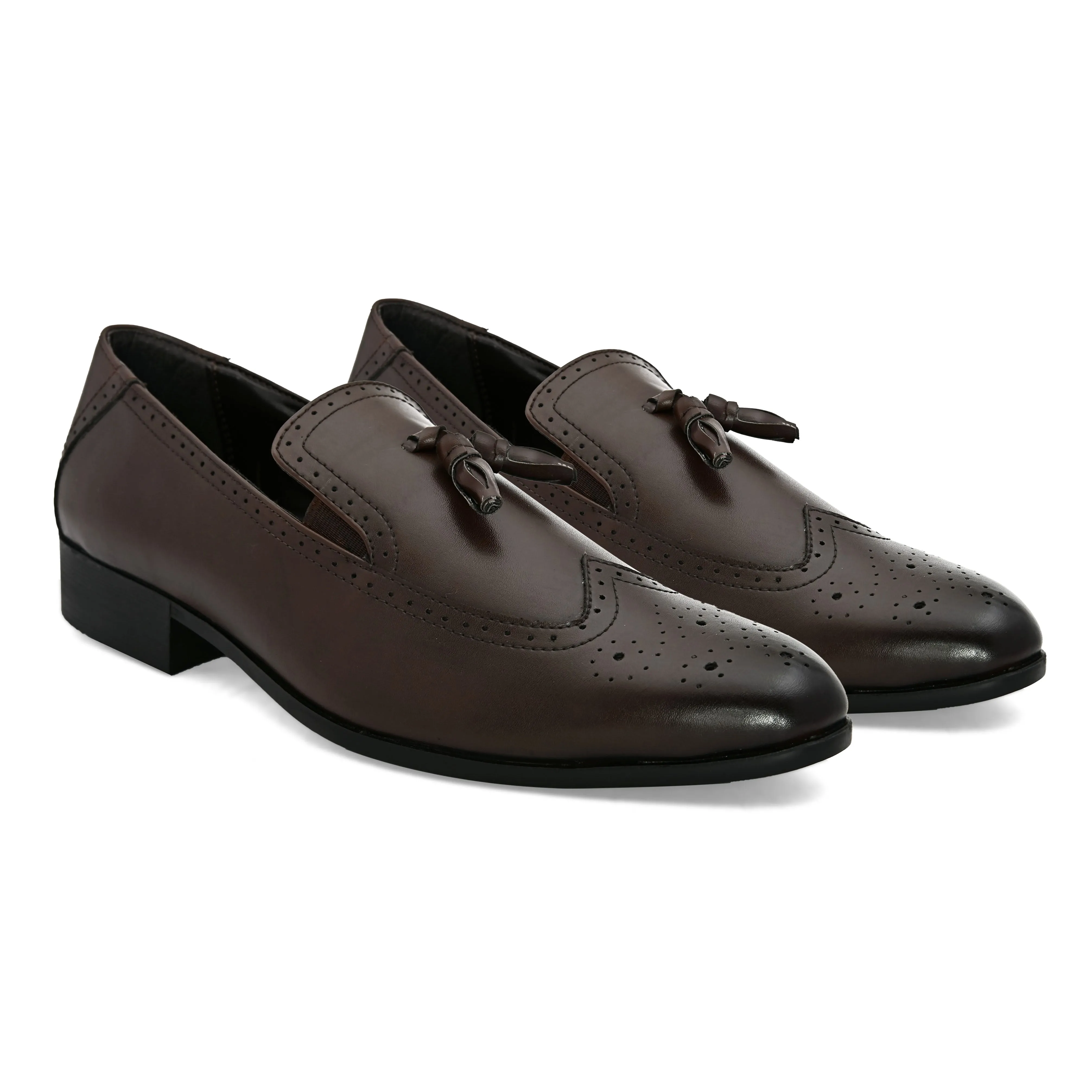 Brune Brown Slip-Ons