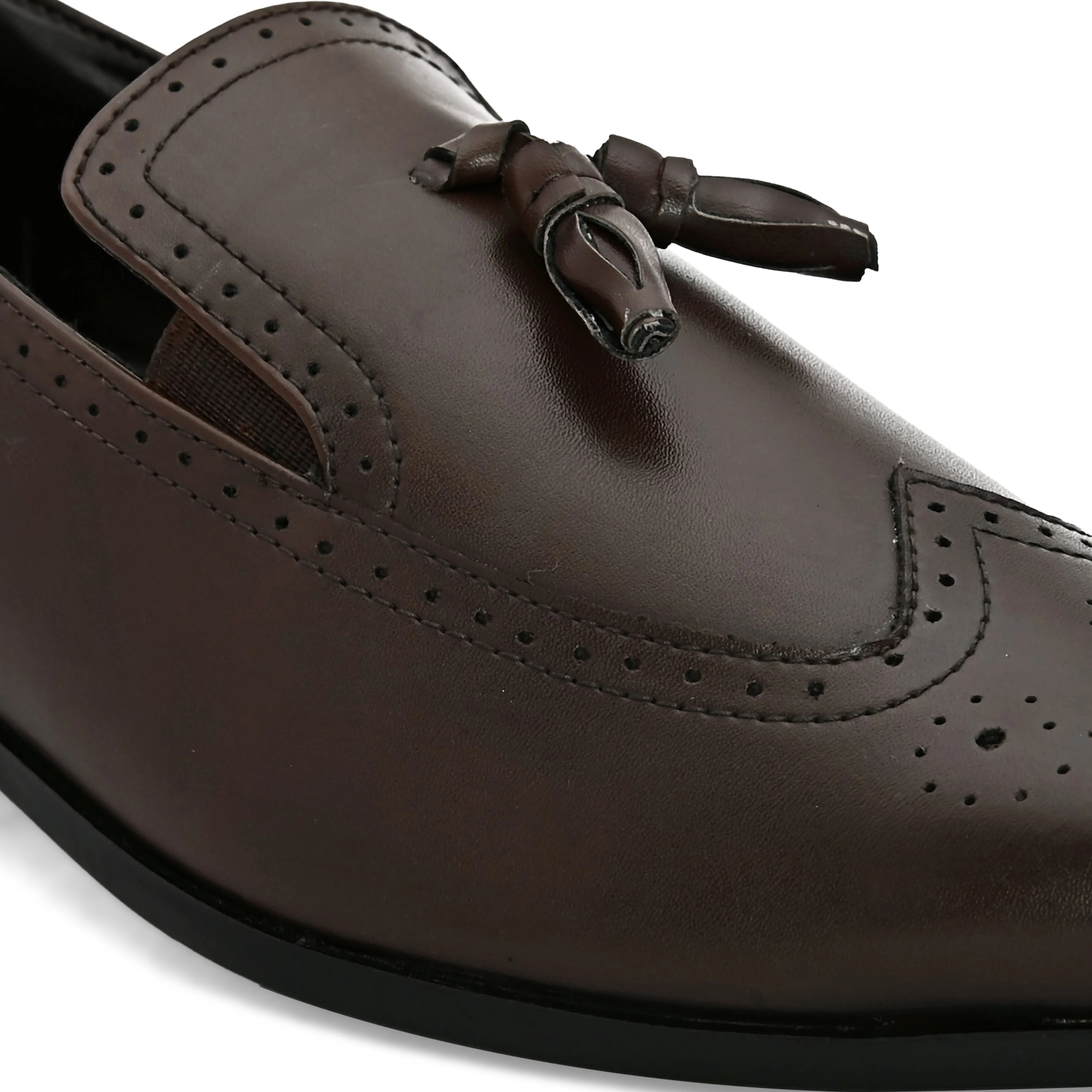 Brune Brown Slip-Ons