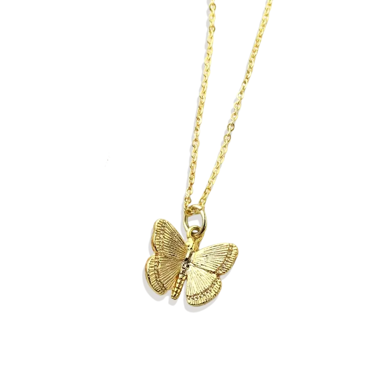 Butterfly Pendant Necklace