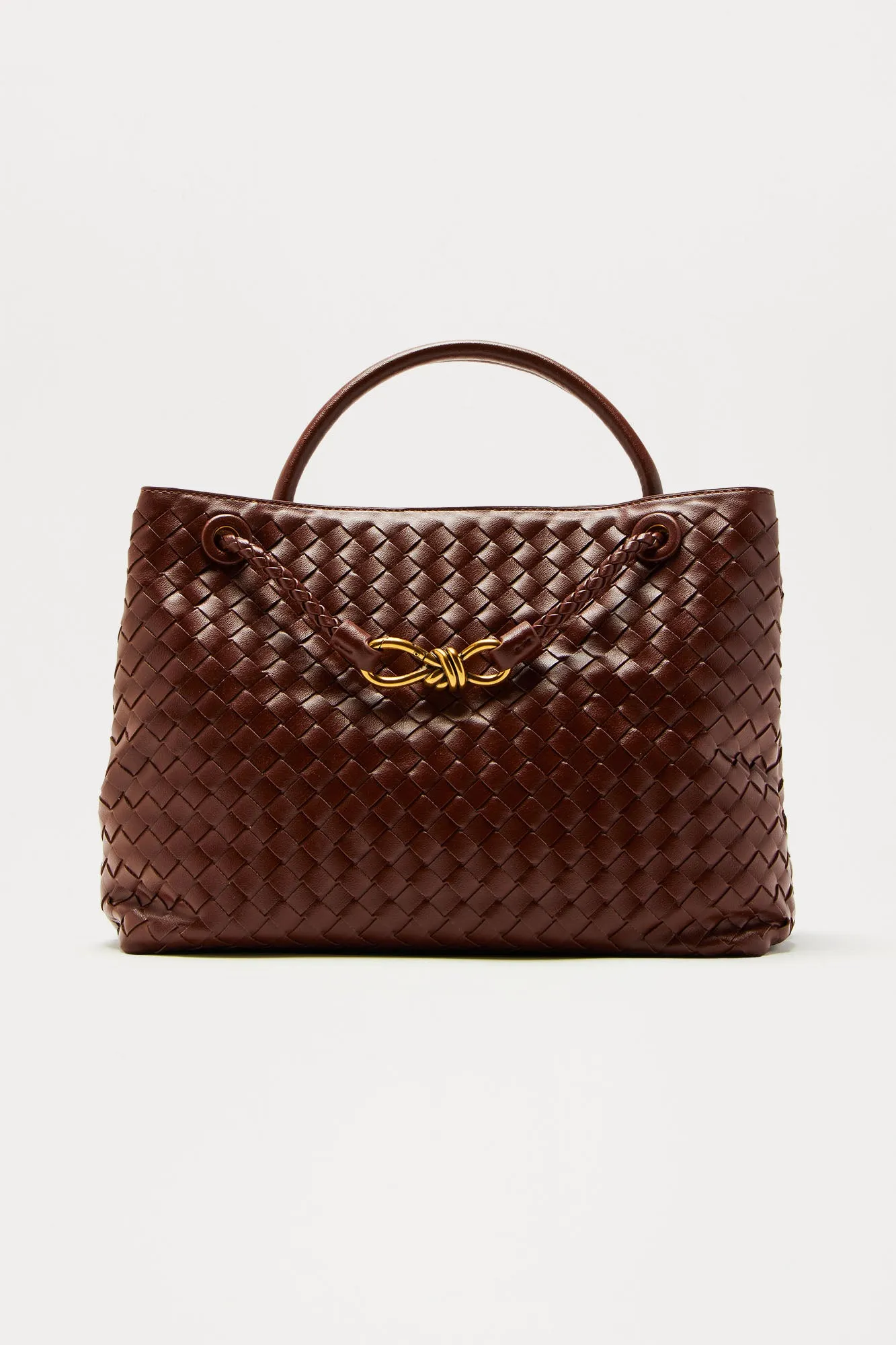 Calista Large Handbag - Brown