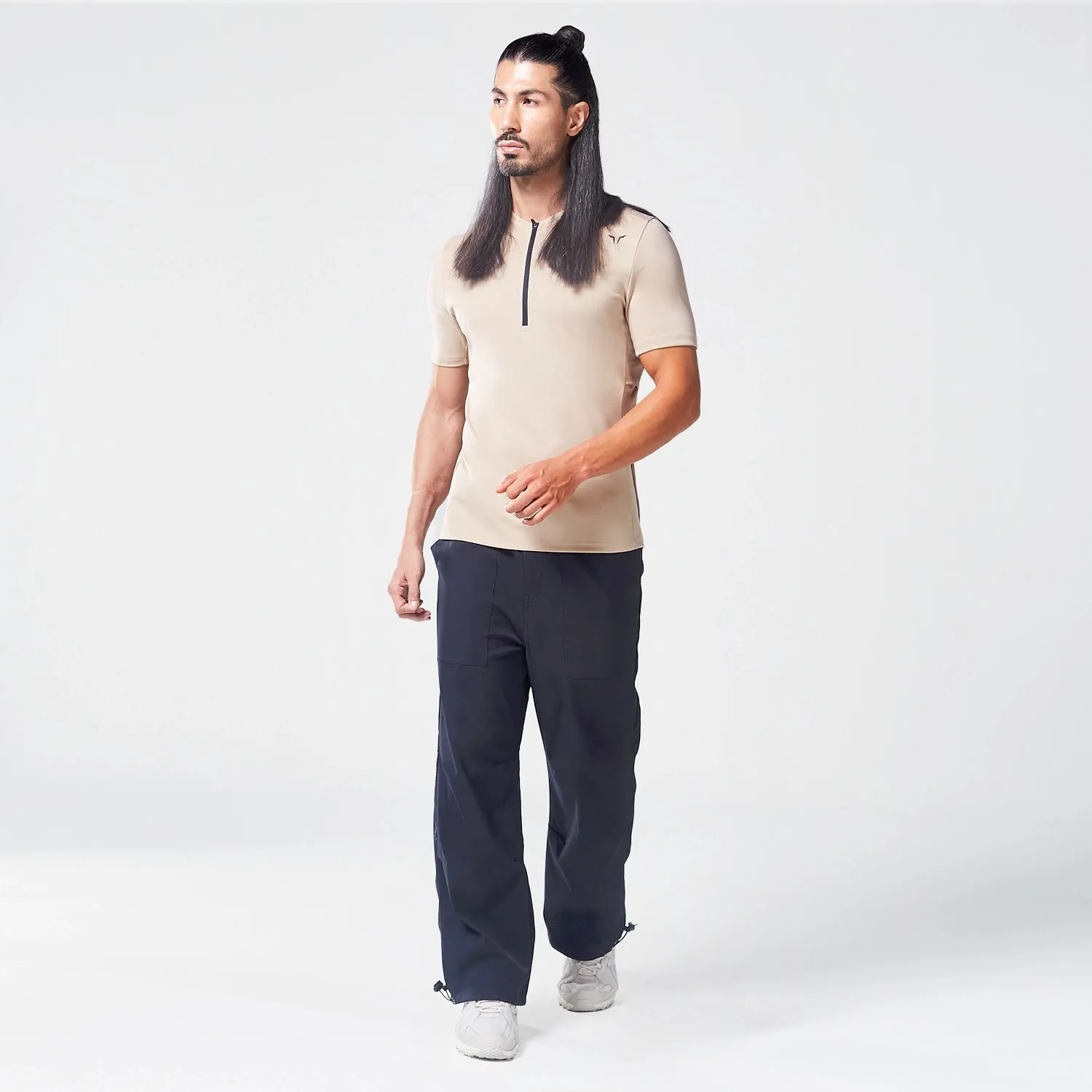 Code Zipped Urban Tee - Cobblestone