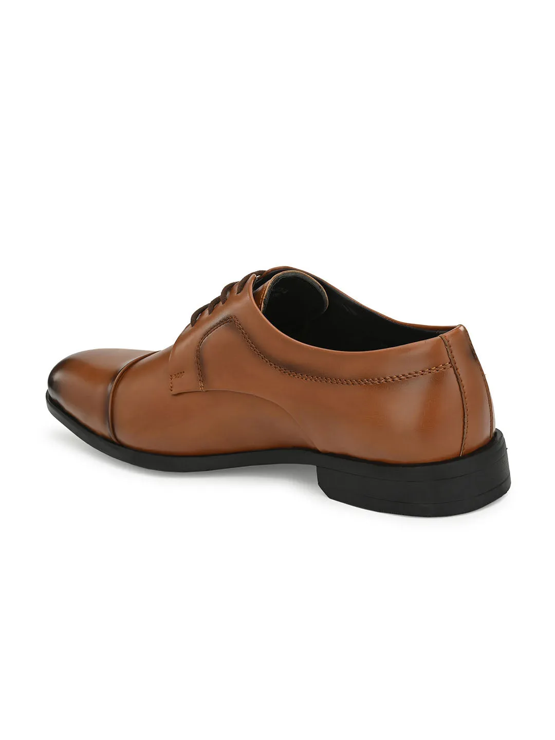 Commando Tan Oxford Shoes