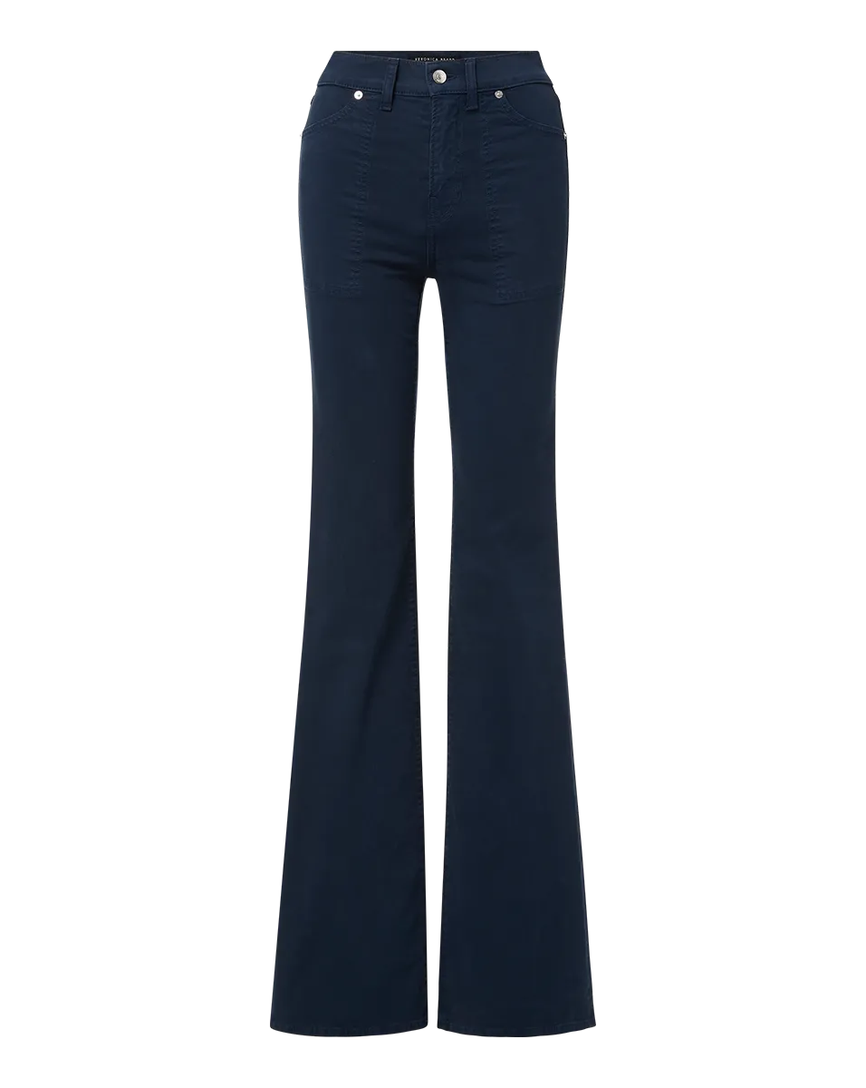 Crosbie Slim Wide-Leg Pant