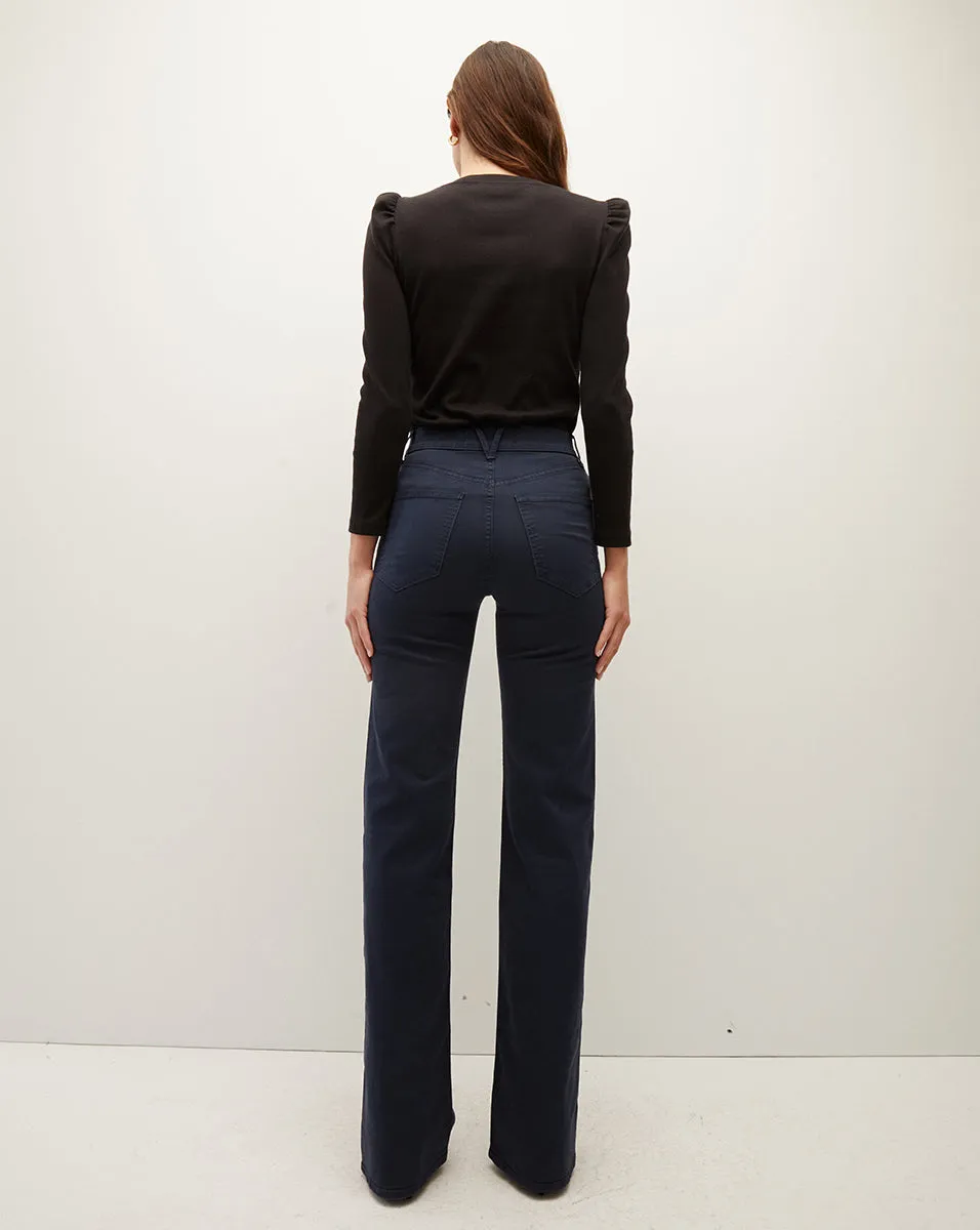 Crosbie Slim Wide-Leg Pant