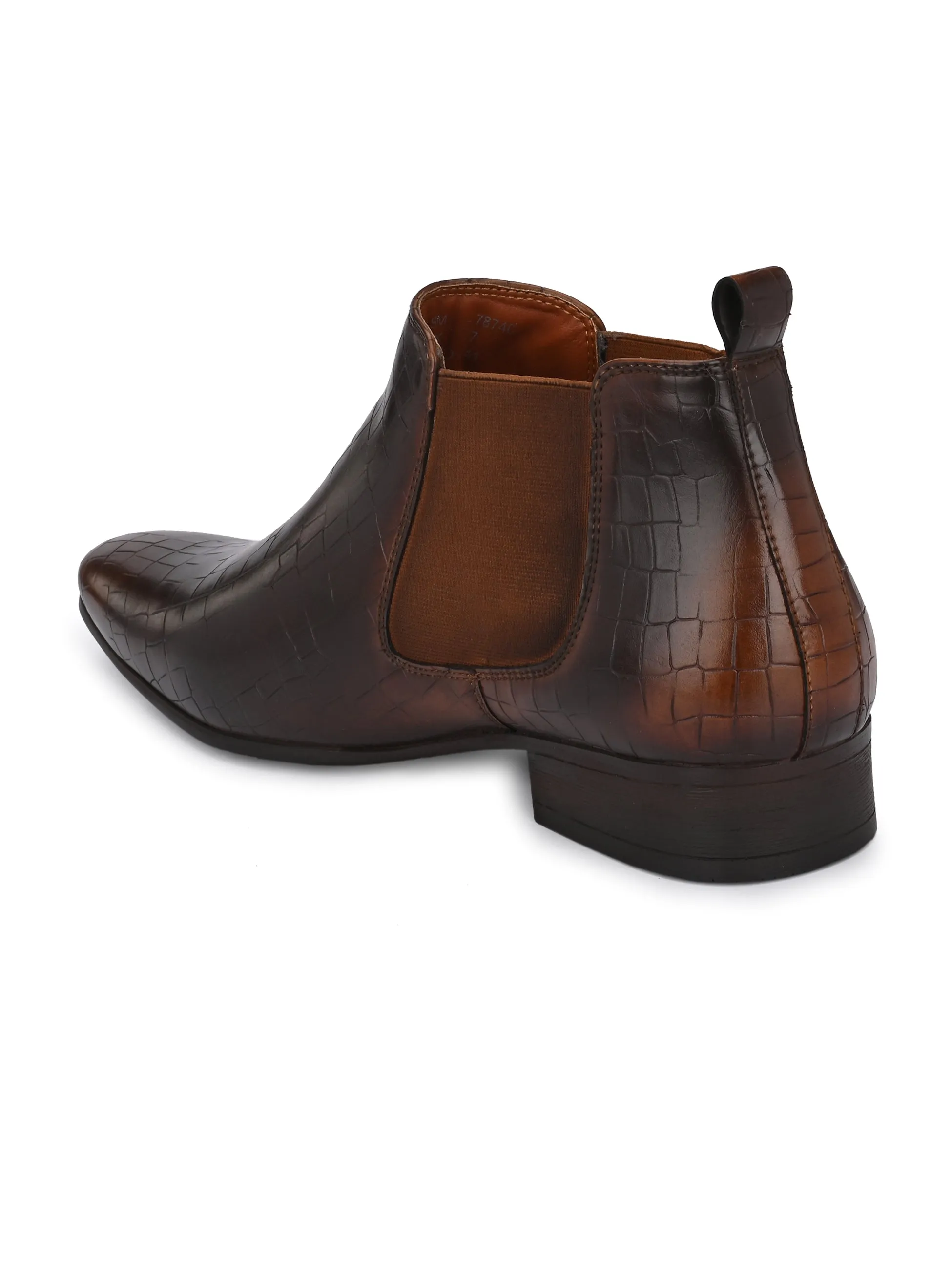 Dune Tan Chelsea Boots