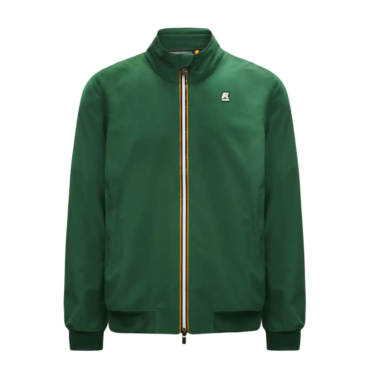 Giubbino K-Way Arsene Bonded Jersey Verde