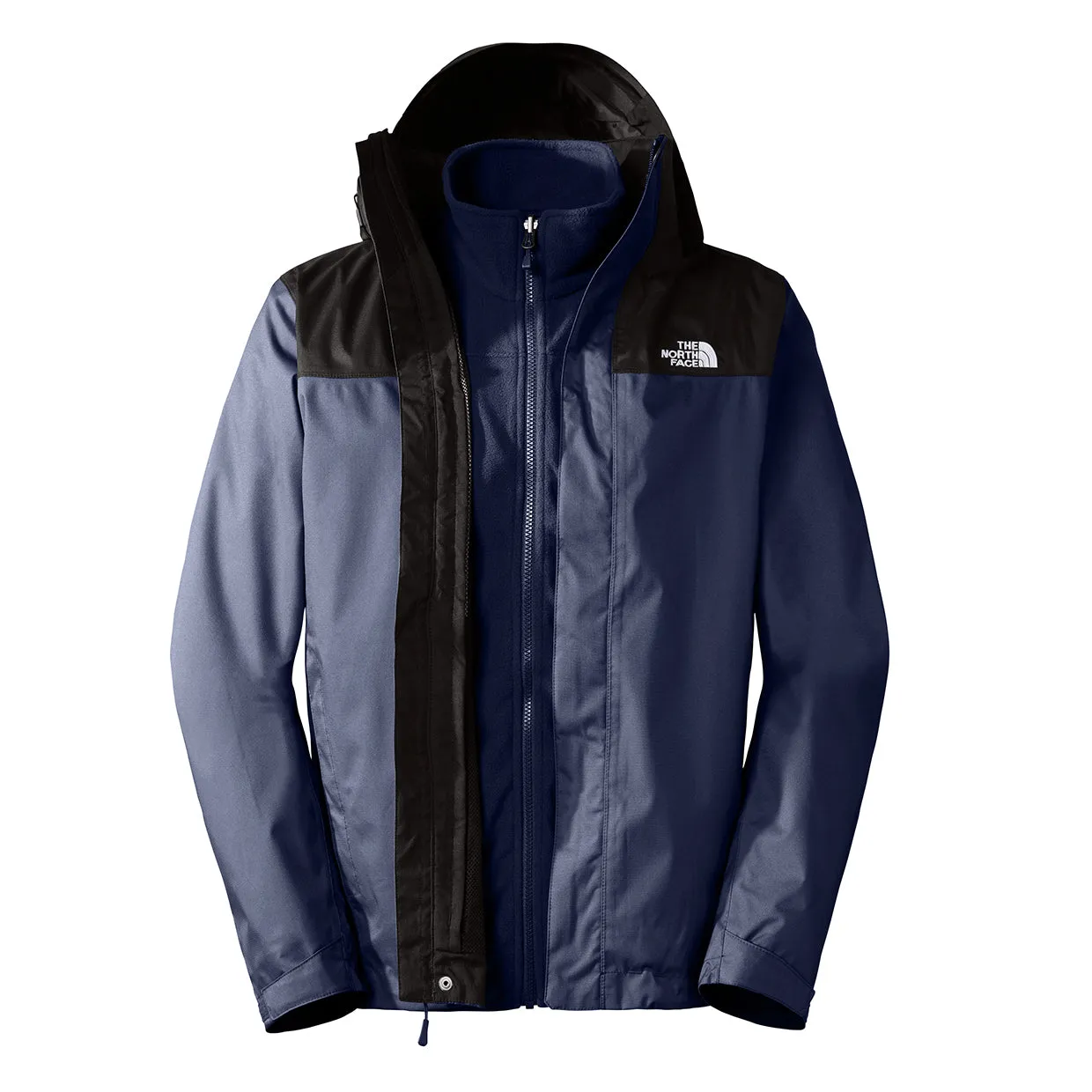 Giubbino Uomo The North Face Evolve II Triclimate Blu / Nero