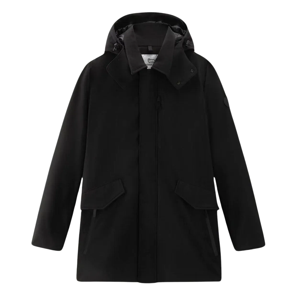 Giubbino Uomo Woolrich Barrow Mac Nero