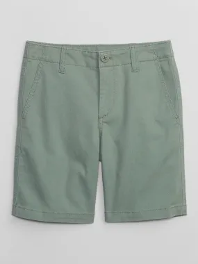 Kids Khaki Shorts with Washwell