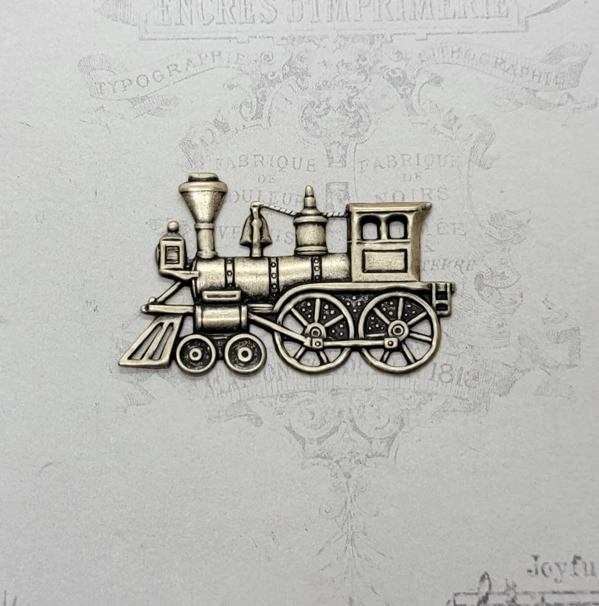 Large Train Steam Engine Stamping (1) - 9079SG