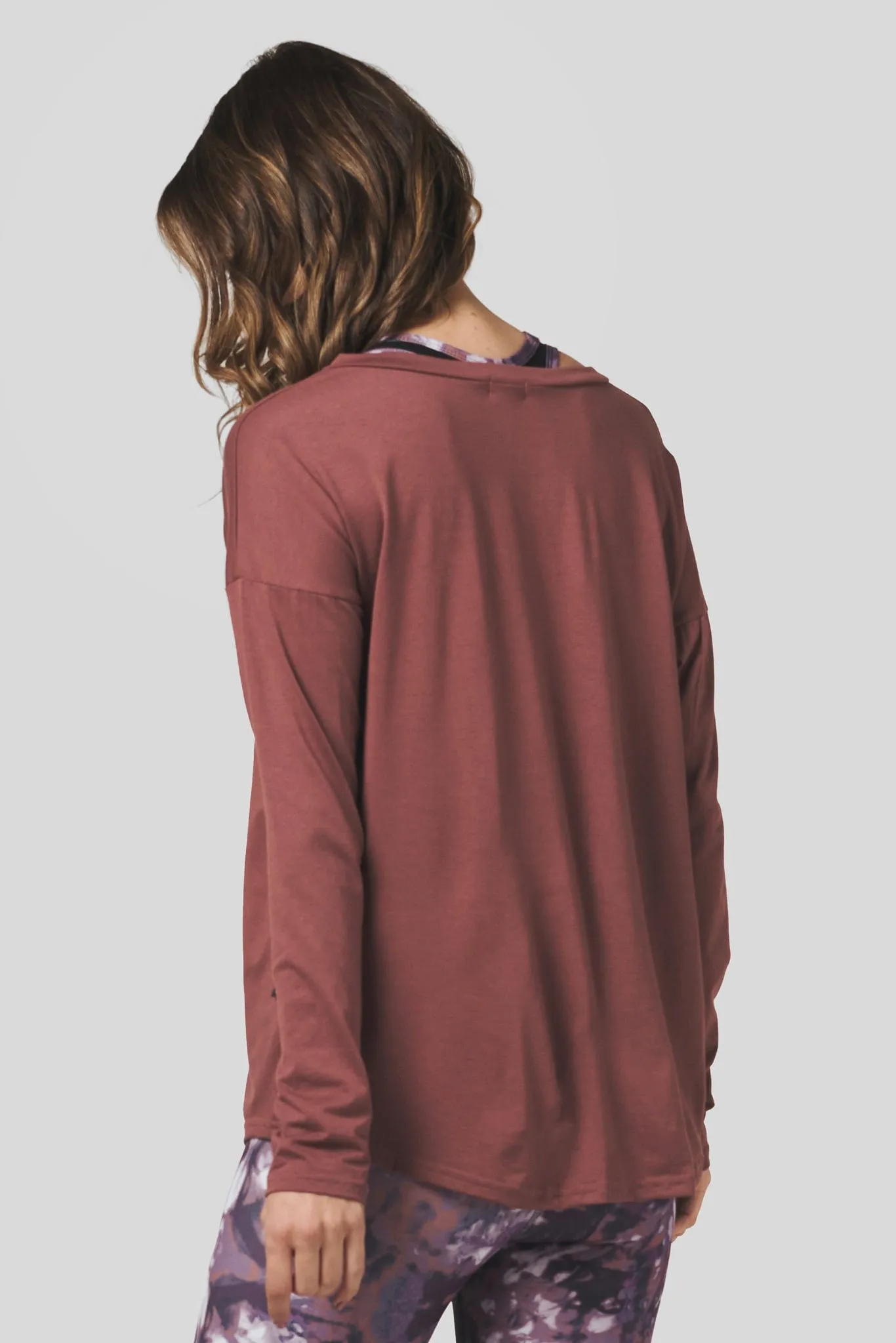 Luna Longsleeve in Rose Clay