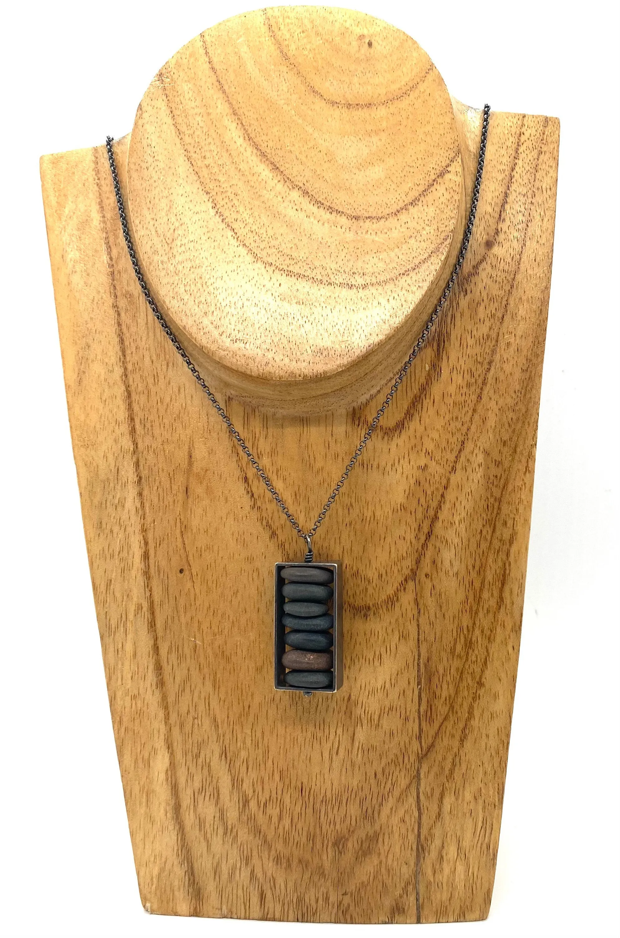 Medium Box Rock Necklace