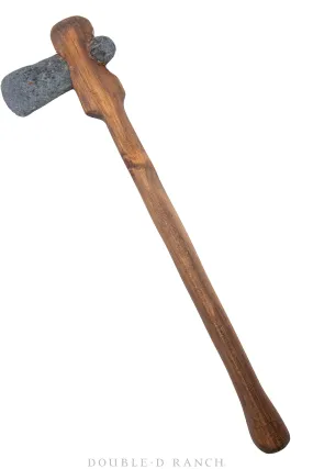 Miscellaneous, Artifact, Tomahawk Club Head, Upstate New York, Antique, 367