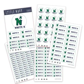 MUSKOKA NORTH STARS HOCKEY Ultimate Label Pack - 183 Waterproof Labels