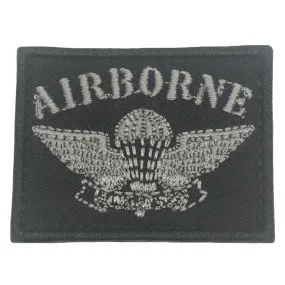 OLD SCHOOL SAF AIRBORNE PATCH - BLACK FOLIAGE