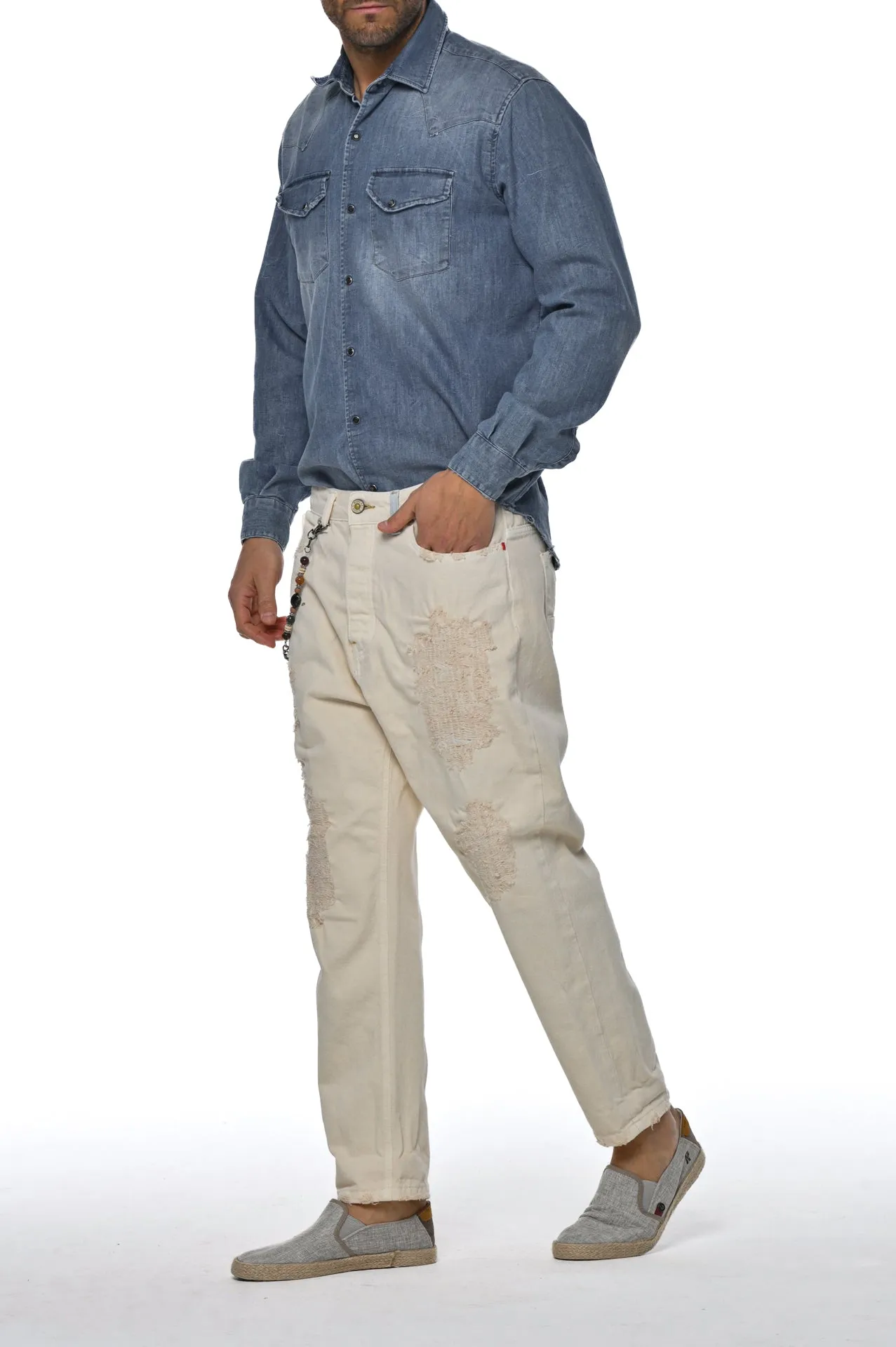 Pantaloni in cotone loose Wide Astra SS23