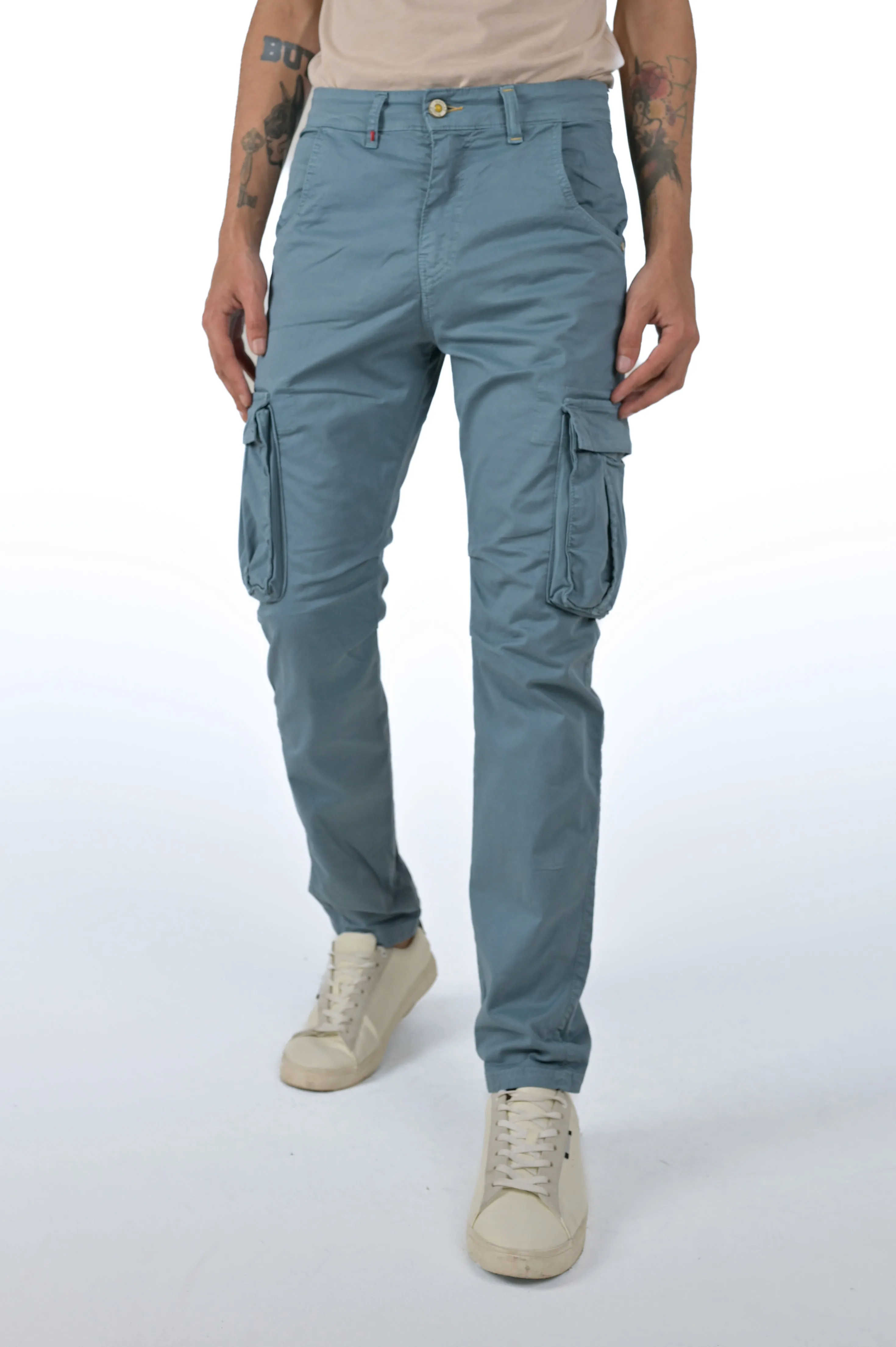 Pantaloni regular Marktas Lagoon SS24