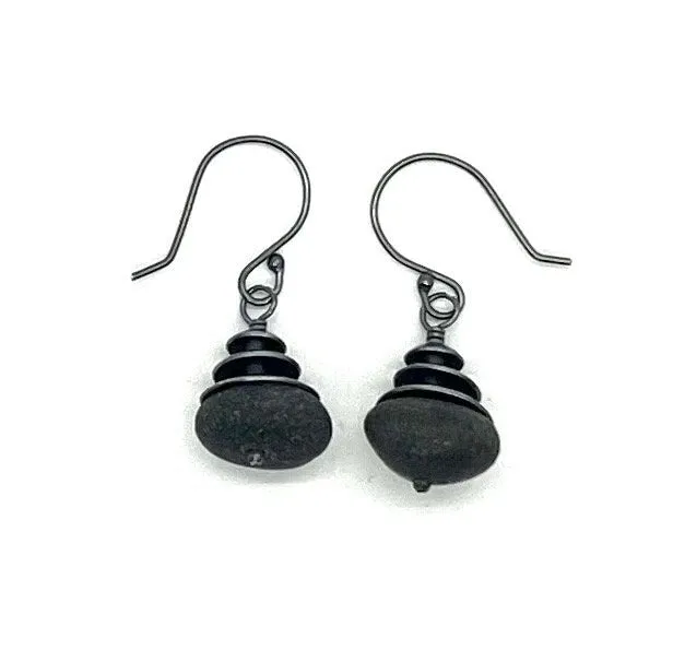 Saucer Rock Earrings