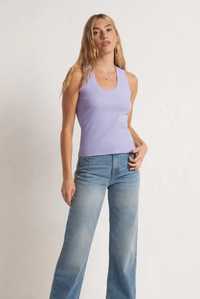 Sirena Rib Tank | Violet Haze