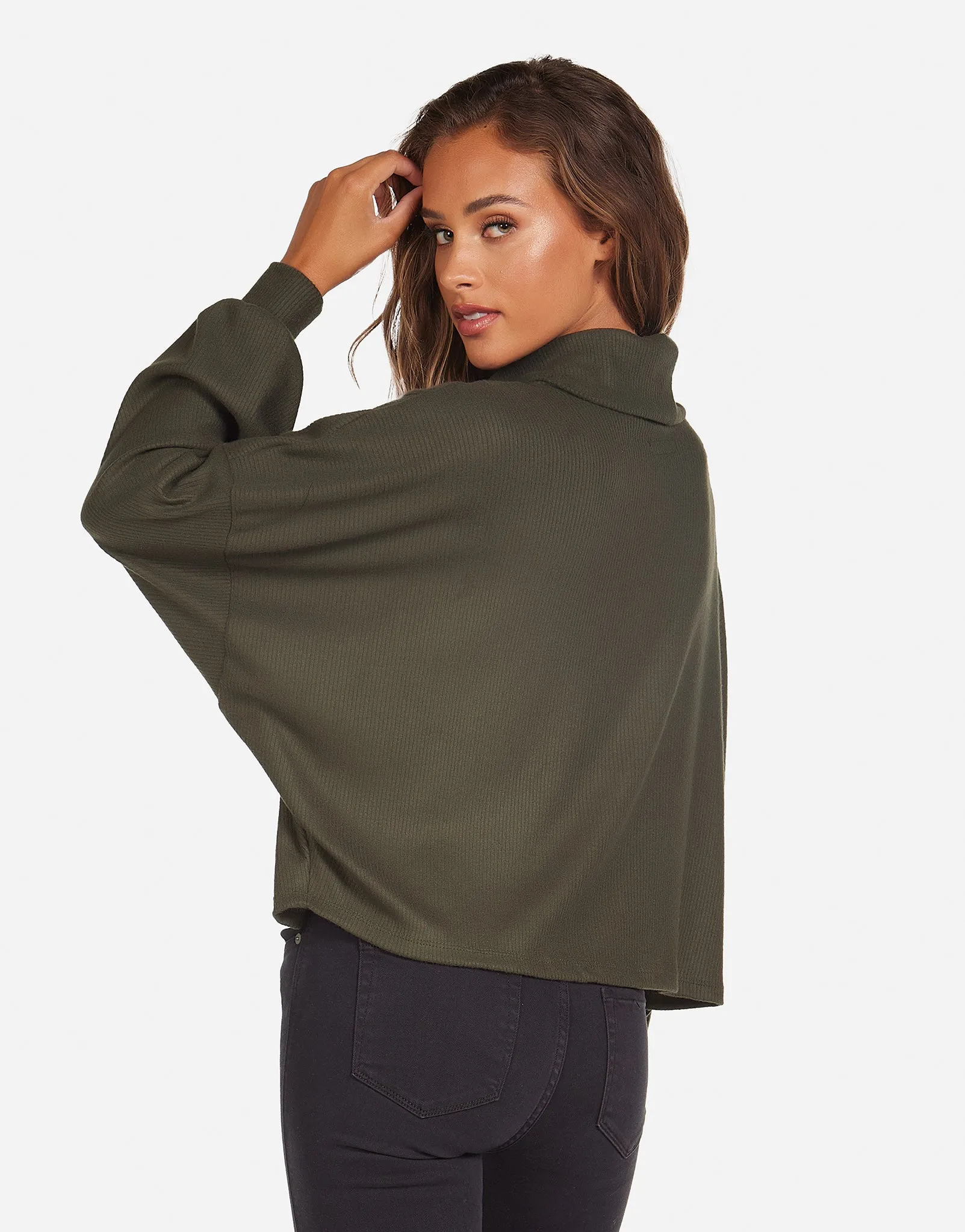 Theron Long Sleeve Oversized Pullover