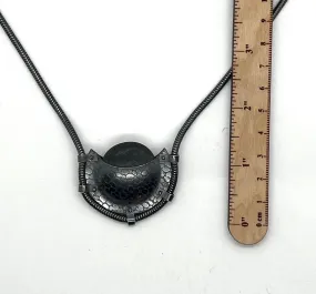 Two sided Pocket Rock Necklace