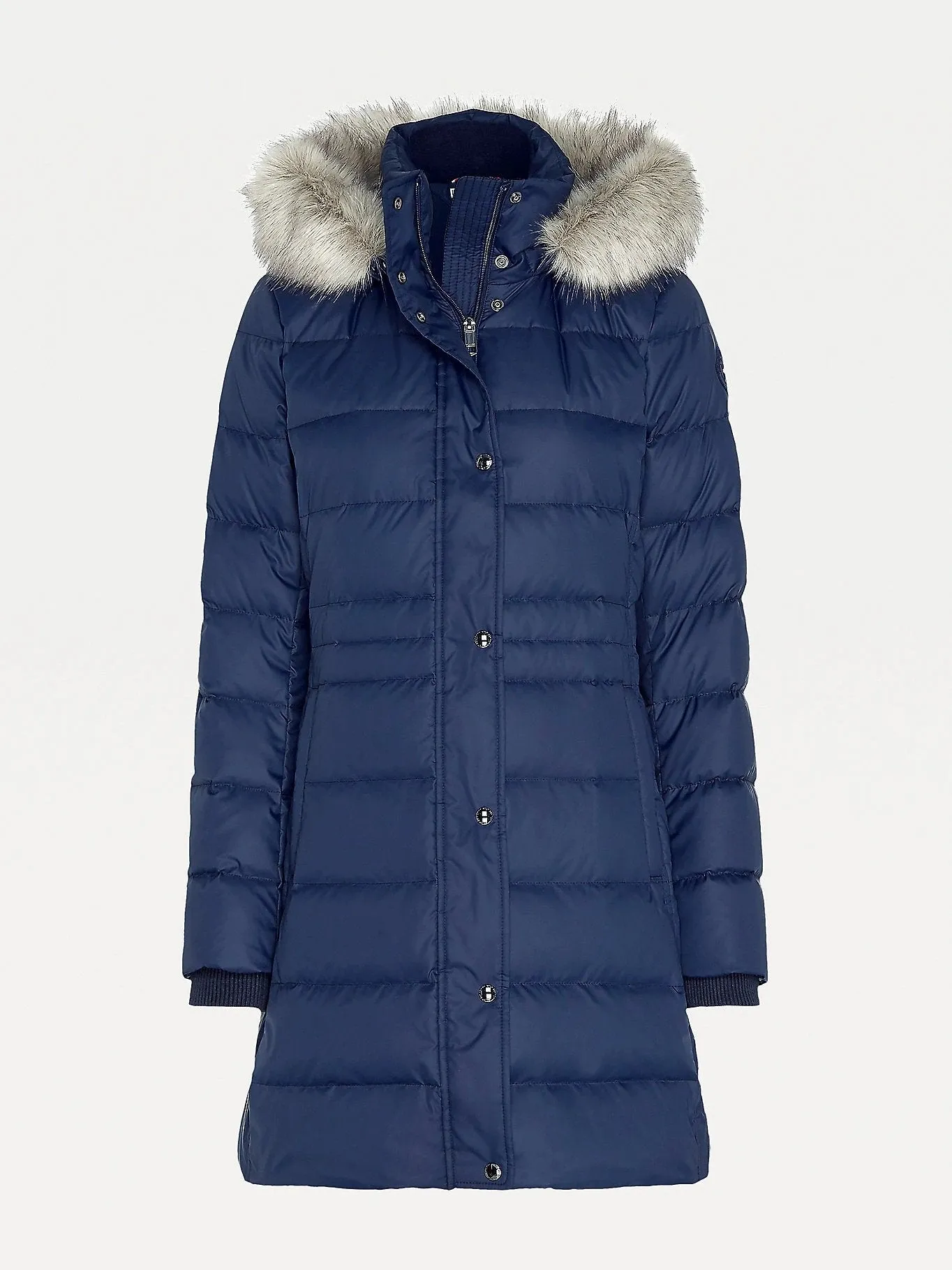 Tyra Down Coat - Navy (Size 6)