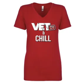 VET Tv and Chill V-Neck