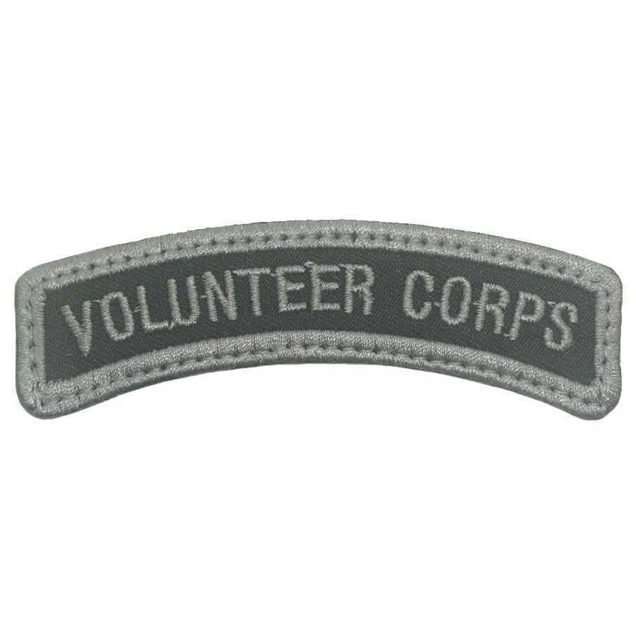 VOLUNTEER CORPS TAB - BLACK FOLIAGE