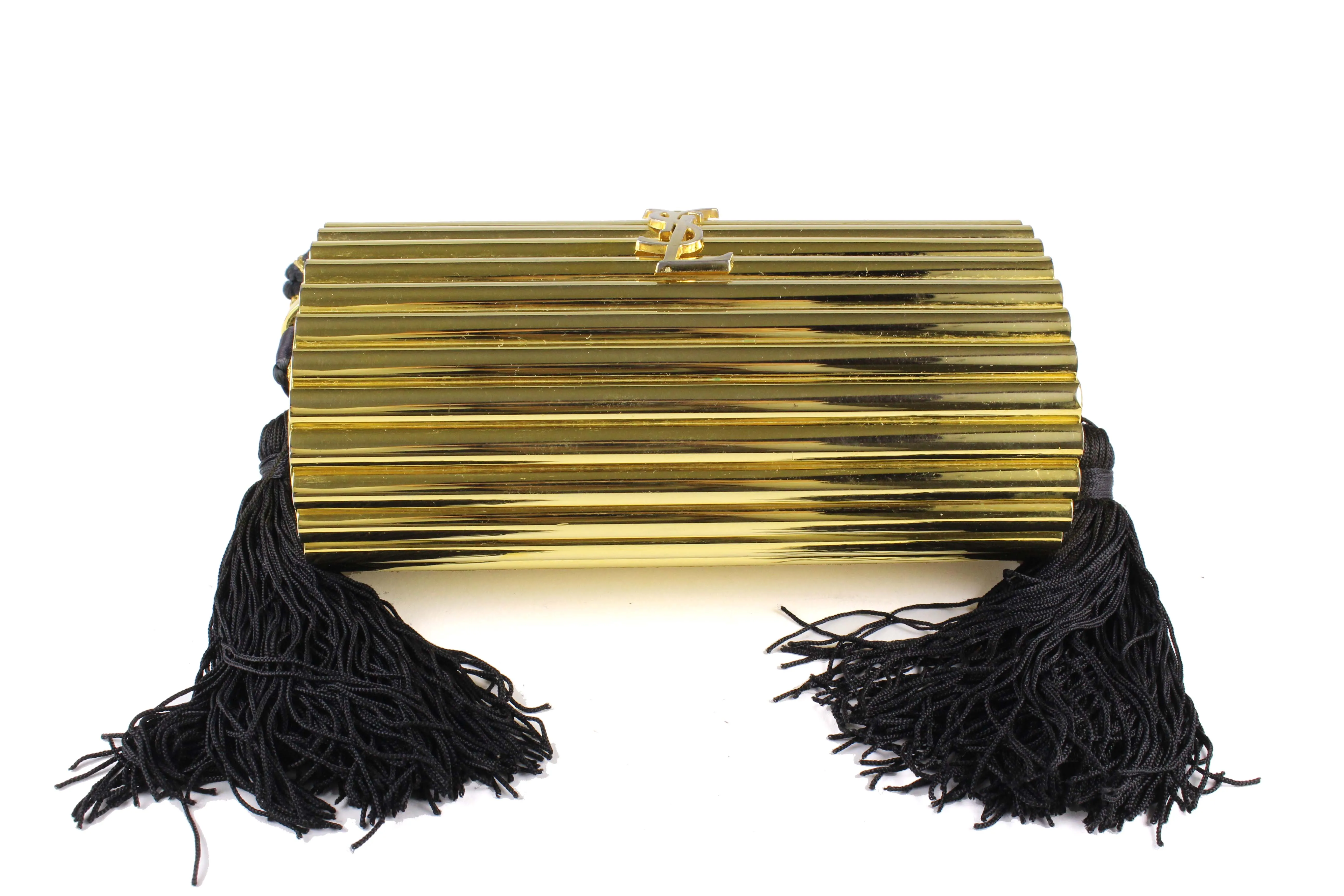 YVES SAINT LAURENT minaudière evening purse clutch