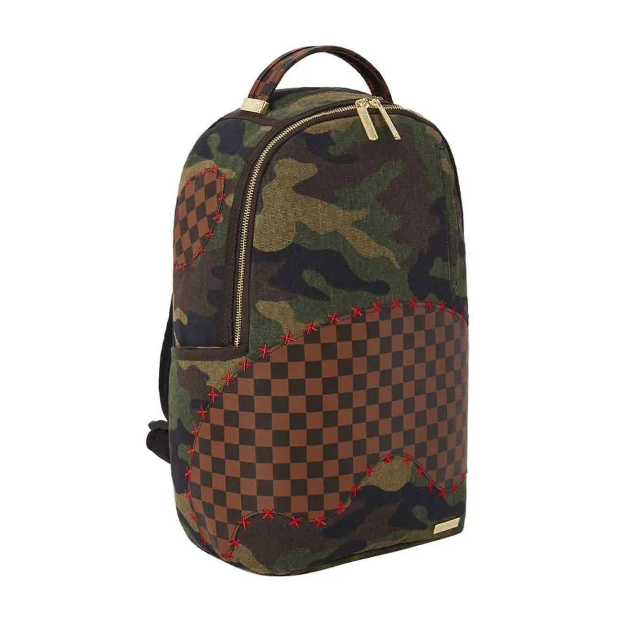 Zaino Sprayground Shark Shape Check Camo