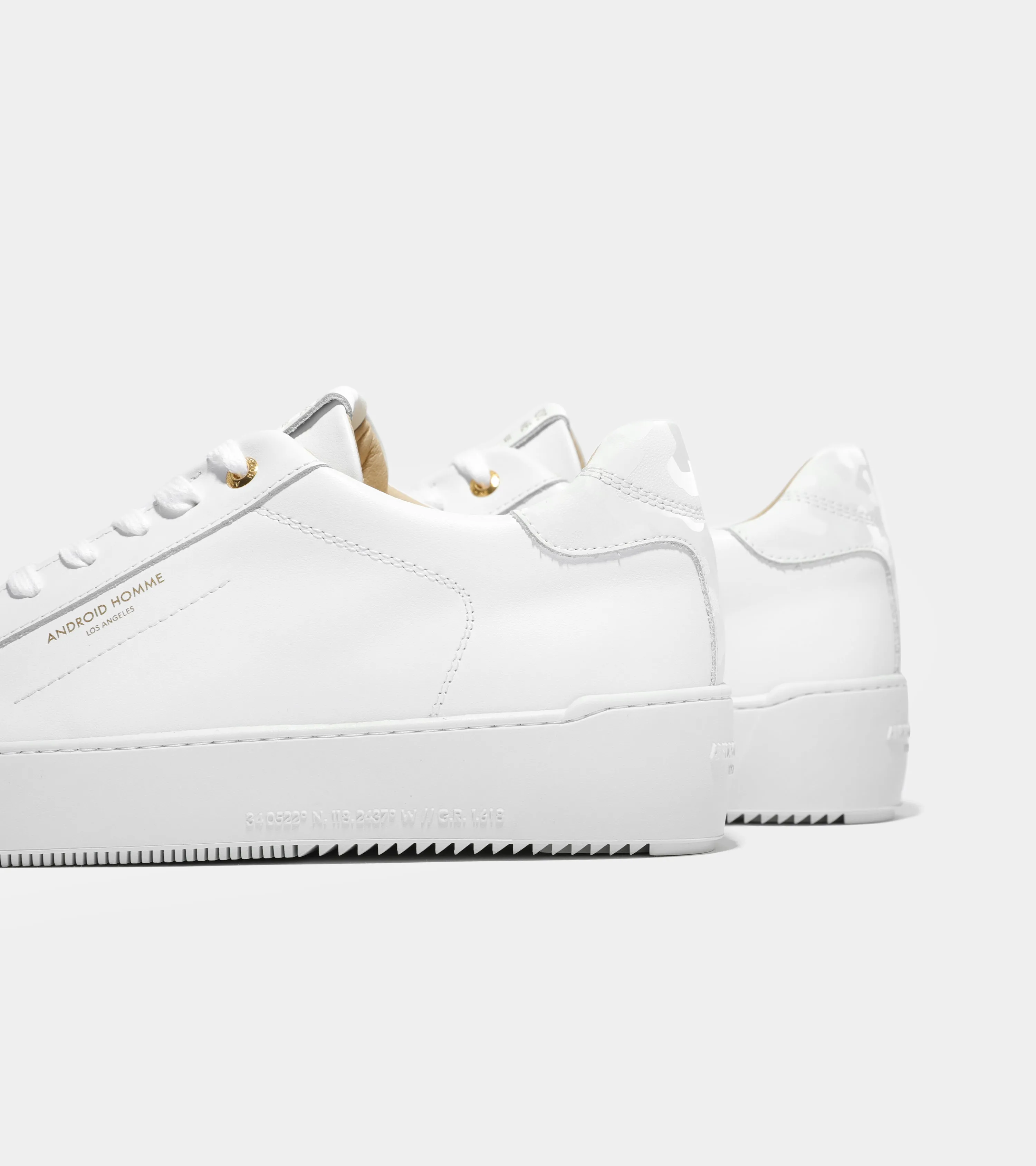 Zuma | White Leather Camo AHP231-23